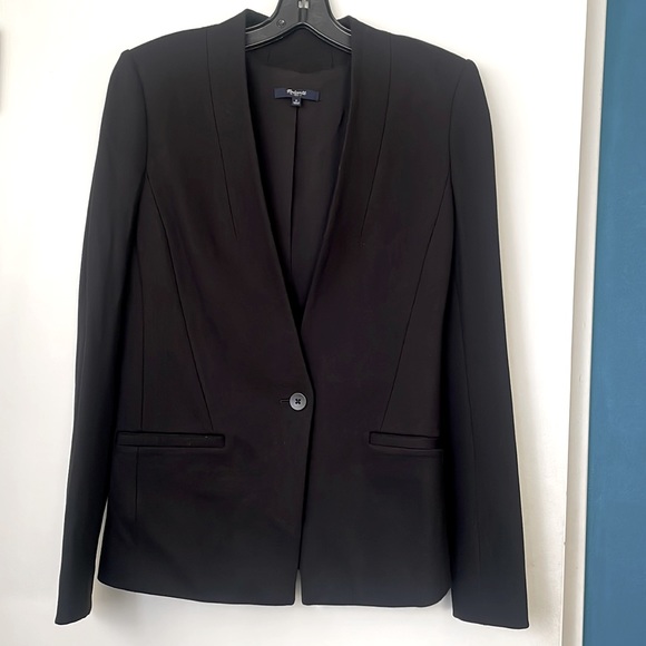 Black Madewell Tribune Blazer - Picture 1 of 6